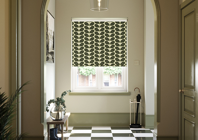 Orla Kiely Botanica Stem, Green - Twist&Fit Roller Blind - Image 3